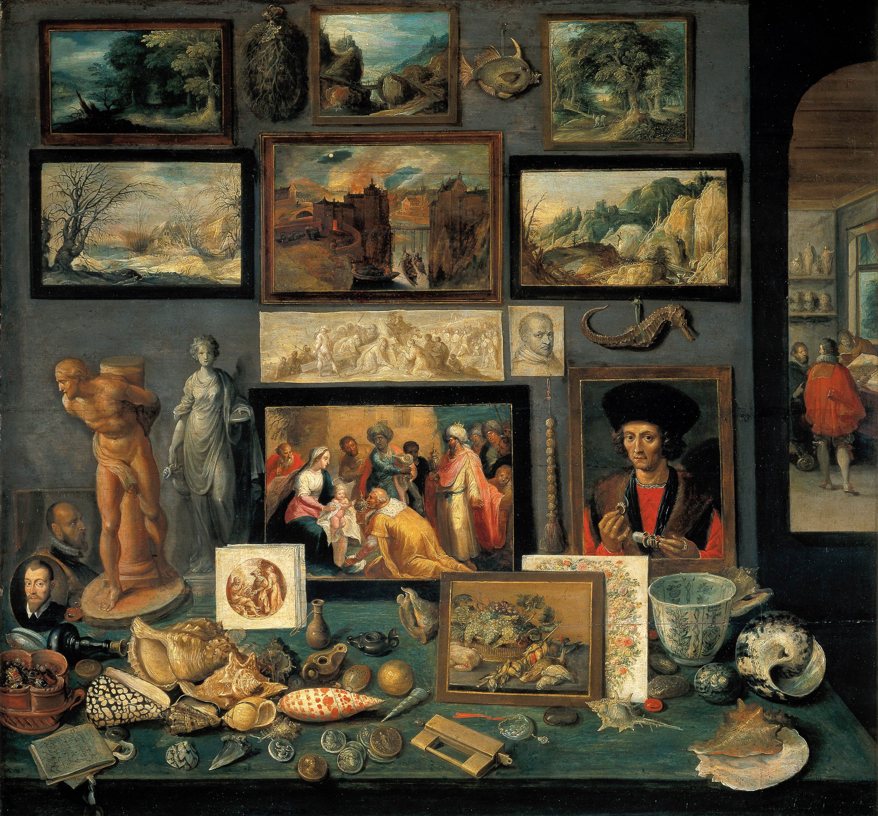 Frans Francken the Younger, Chamber of Art and Curiosities