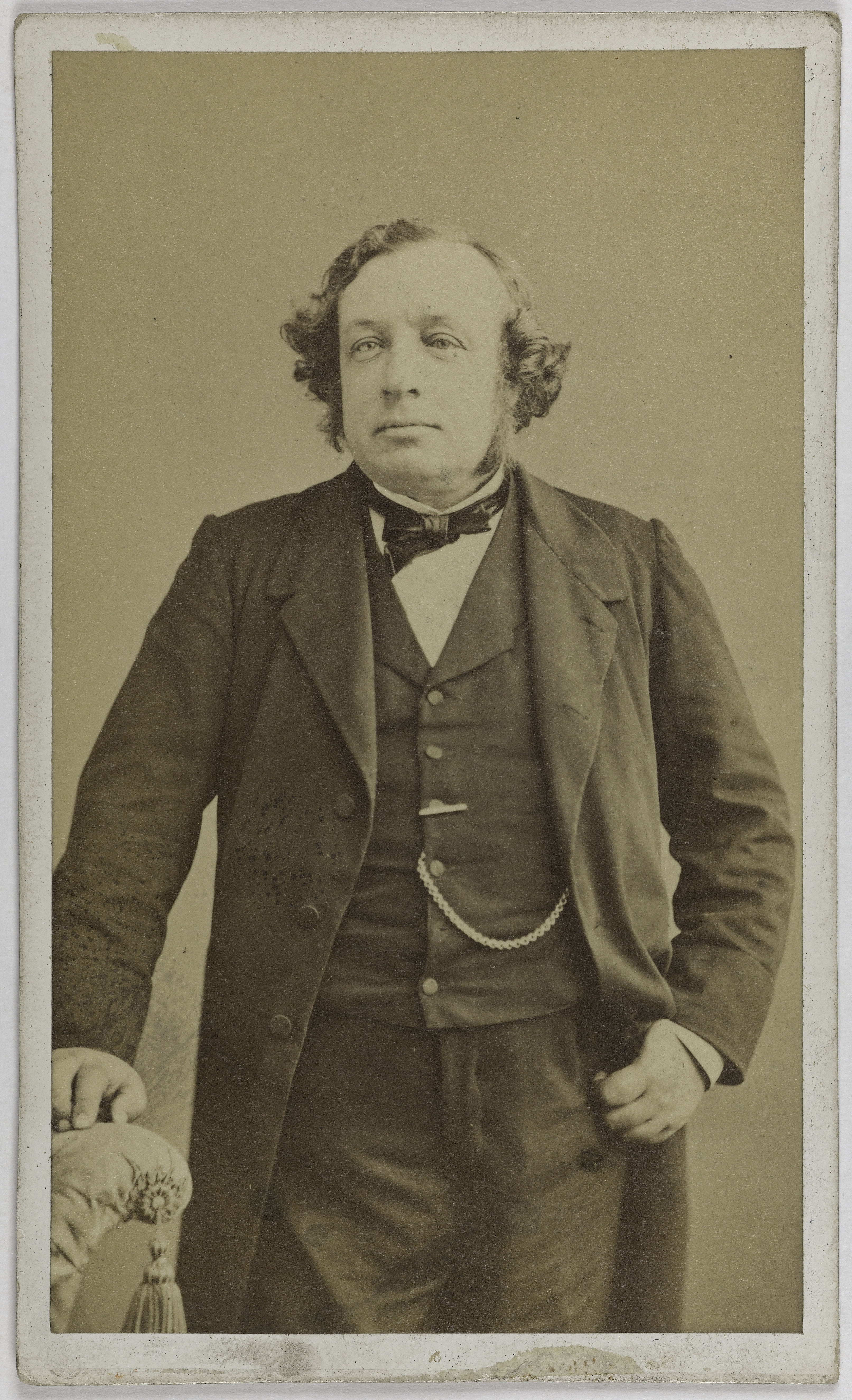 Anonyme, Portrait de Picard Ernest, (1821-1877), (avocat, homme politique)