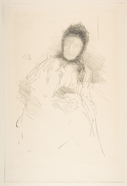 James McNeill Whistler, Unfinished Sketch of Lady Haden