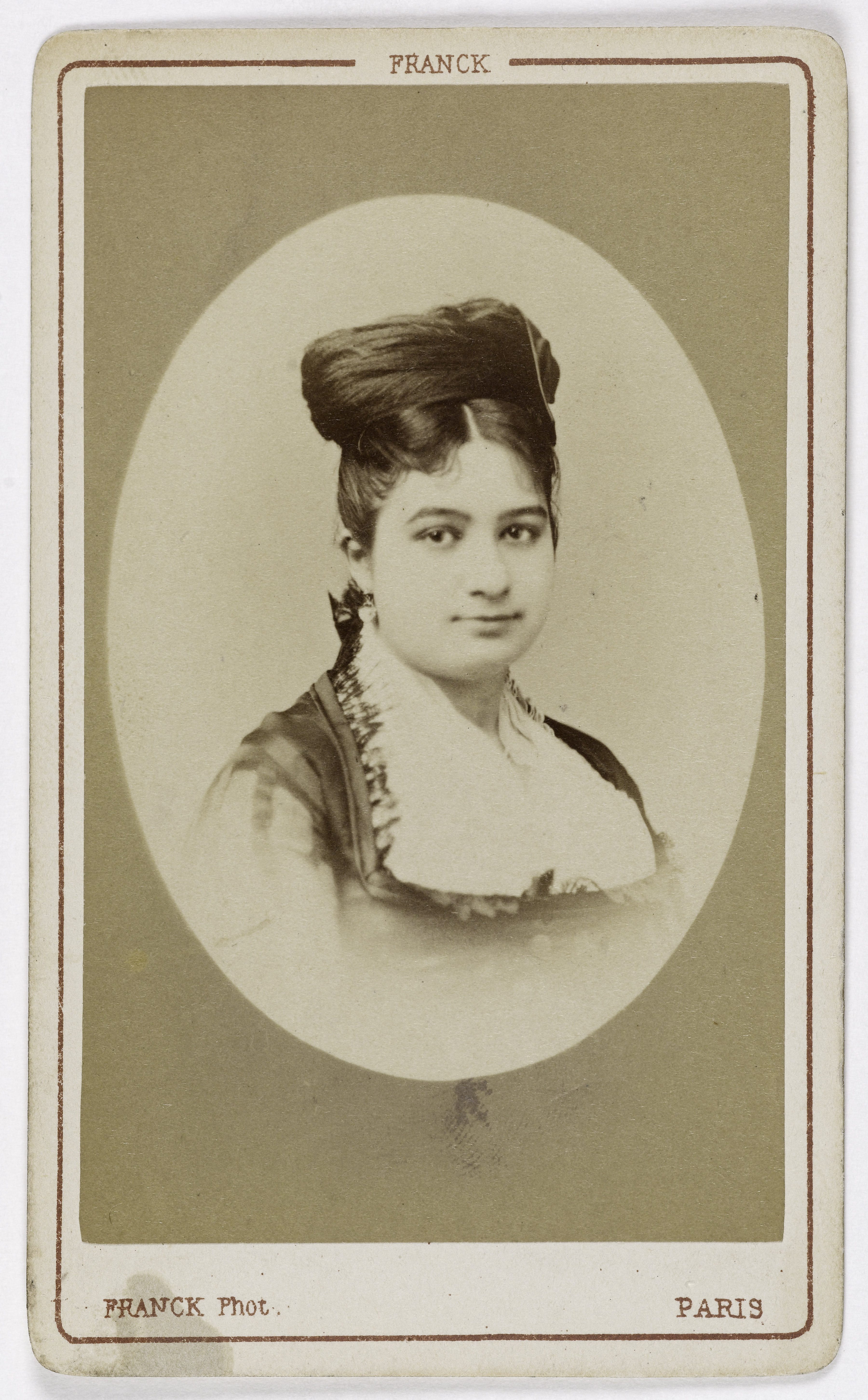 Franck, Portrait d'Emilie (actrice au théâtre des Menus-plaisirs)