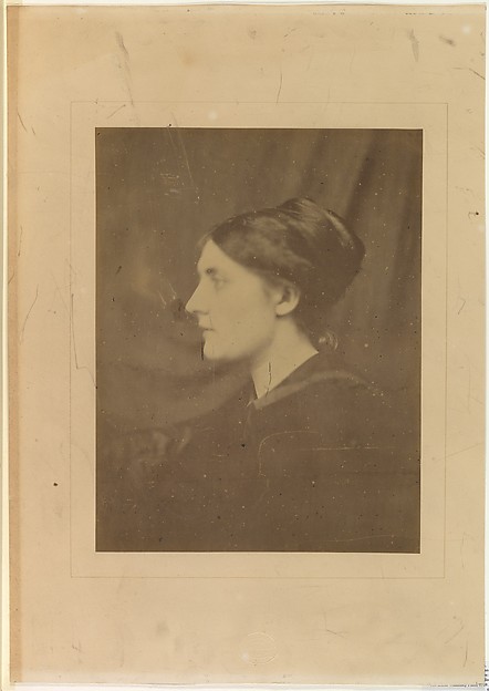 Julia Margaret Cameron, [Unidentified Woman in Profile]