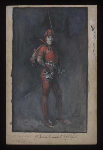 John Bernard Partridge, Henry Irving as Mephistopheles
