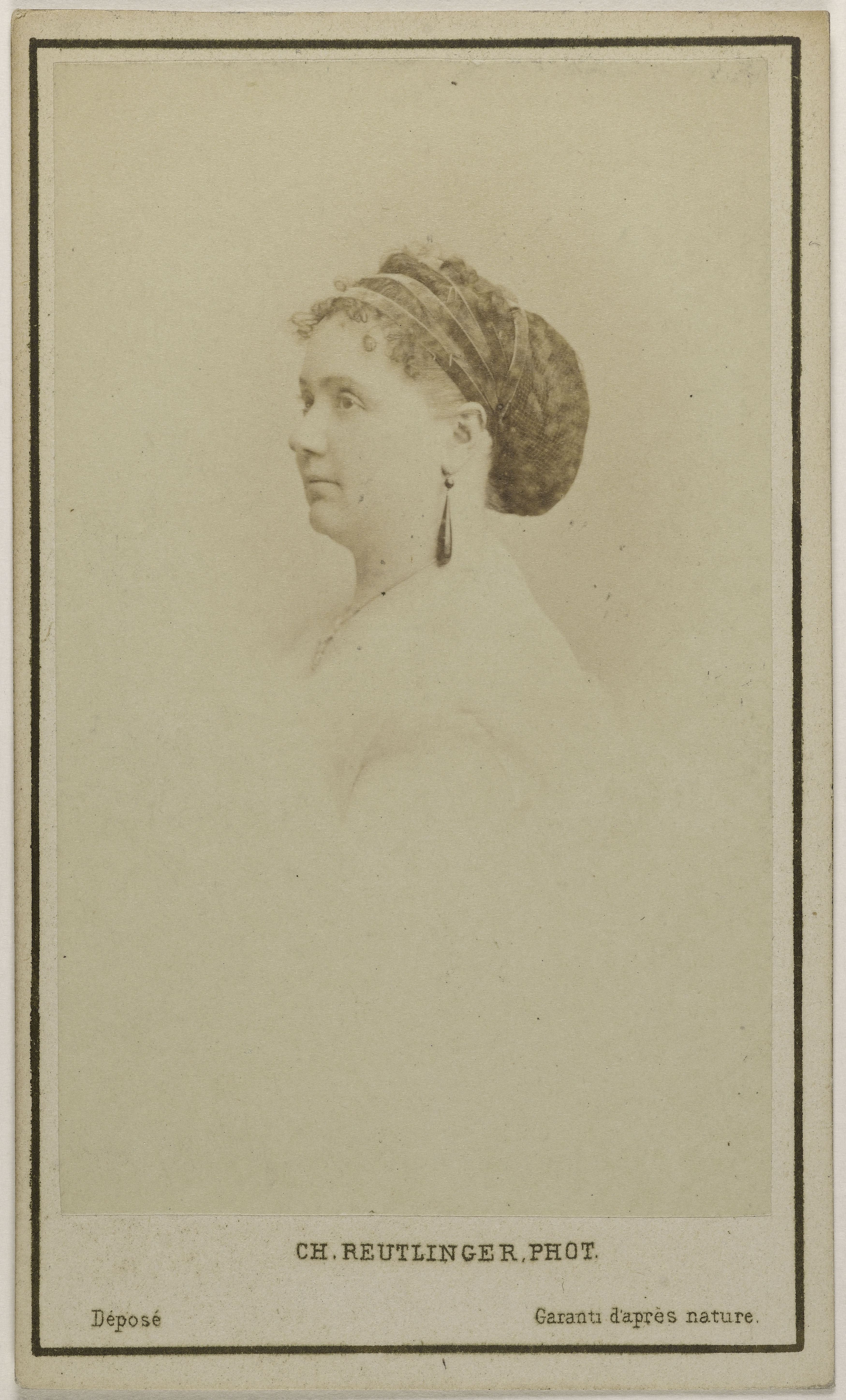 Charles Reutlinger, Portrait de Bellamy, Maria, (1835-), (actrice)