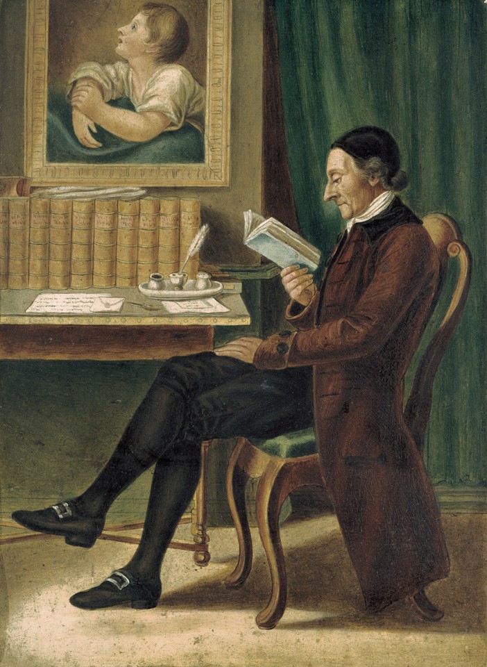 Johann Heinrich Lips, Johann Caspar Lavater
