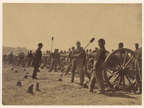A. J. Russell, [First Artillery New York, Chancellorsville, Virginia]
