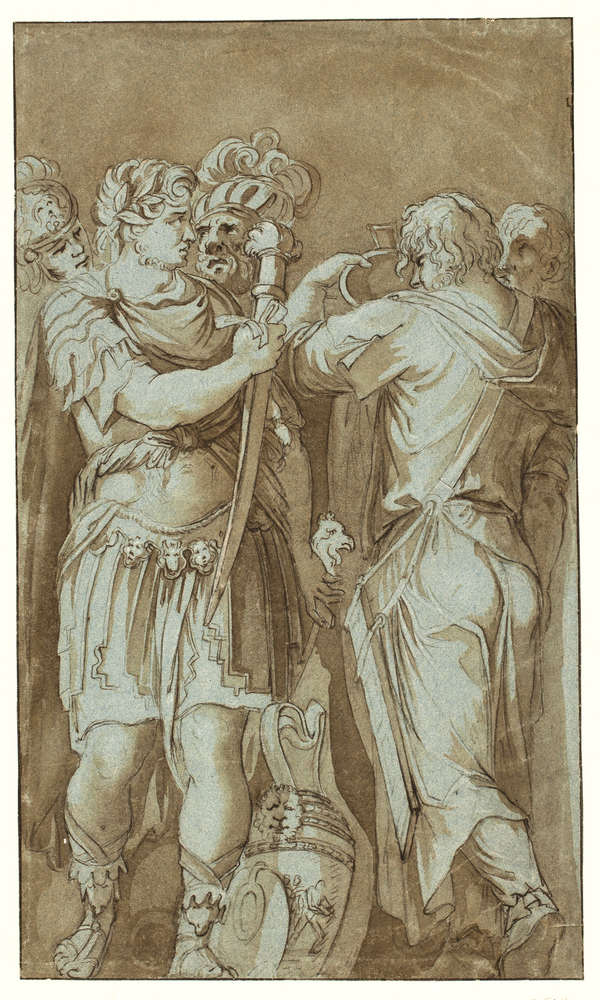 Polidoro da Caravaggio, Scene fra romersk historie