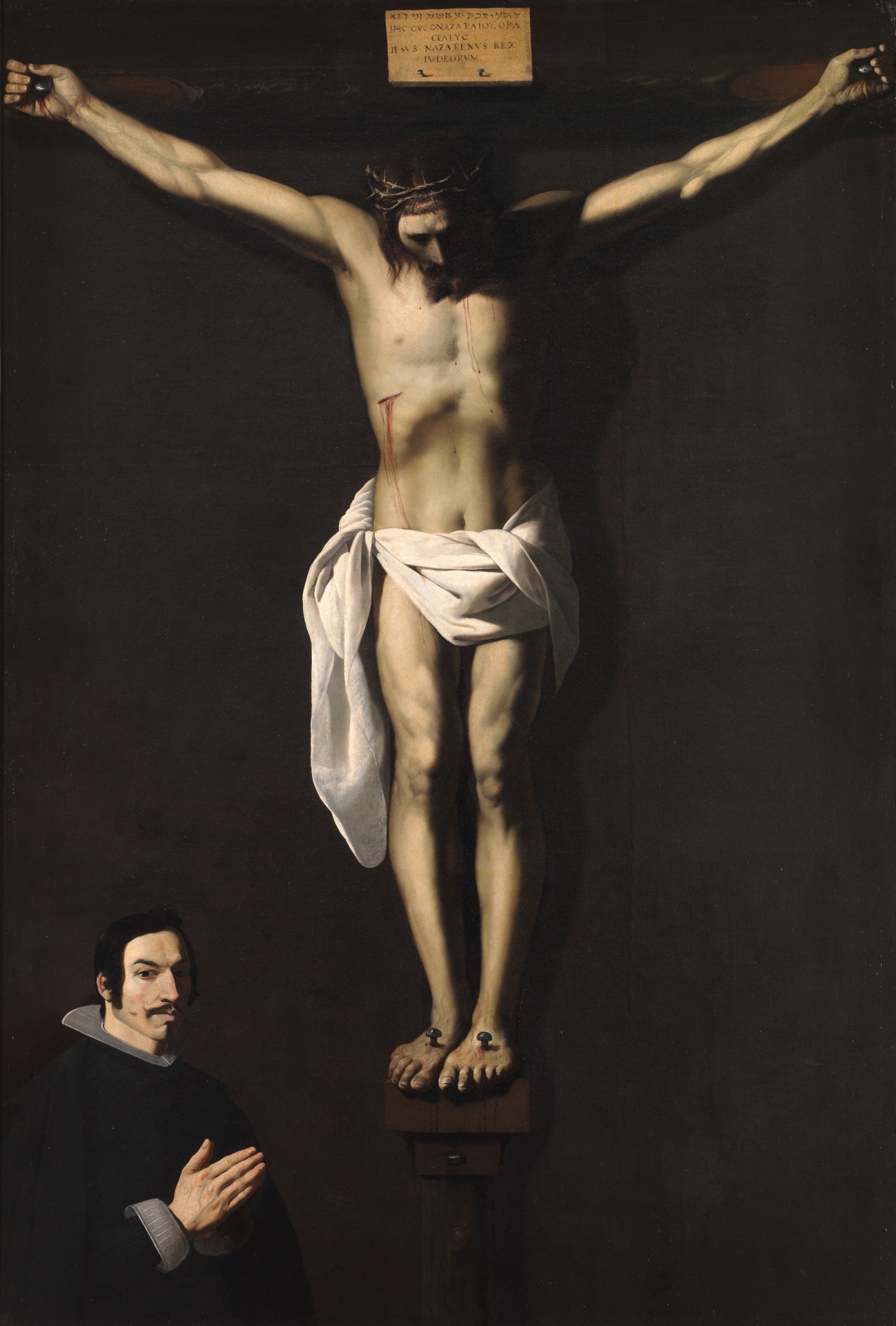 Francisco de Zurbarán, The Crucified Christ with a Donor