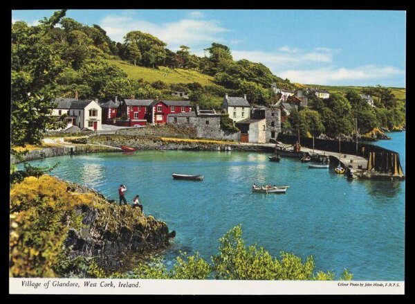 Hinde, John Wilfrid, Village of Glandore, West Cork, Ireland