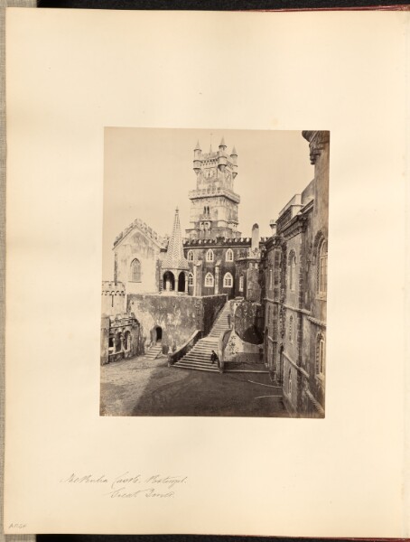 Francis Frith, The Penha Castle, Portugal, Great Tower