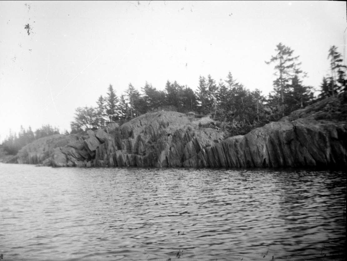 August Fredrik Schagerström, Havskust, Singö socken, Uppland juli 1921