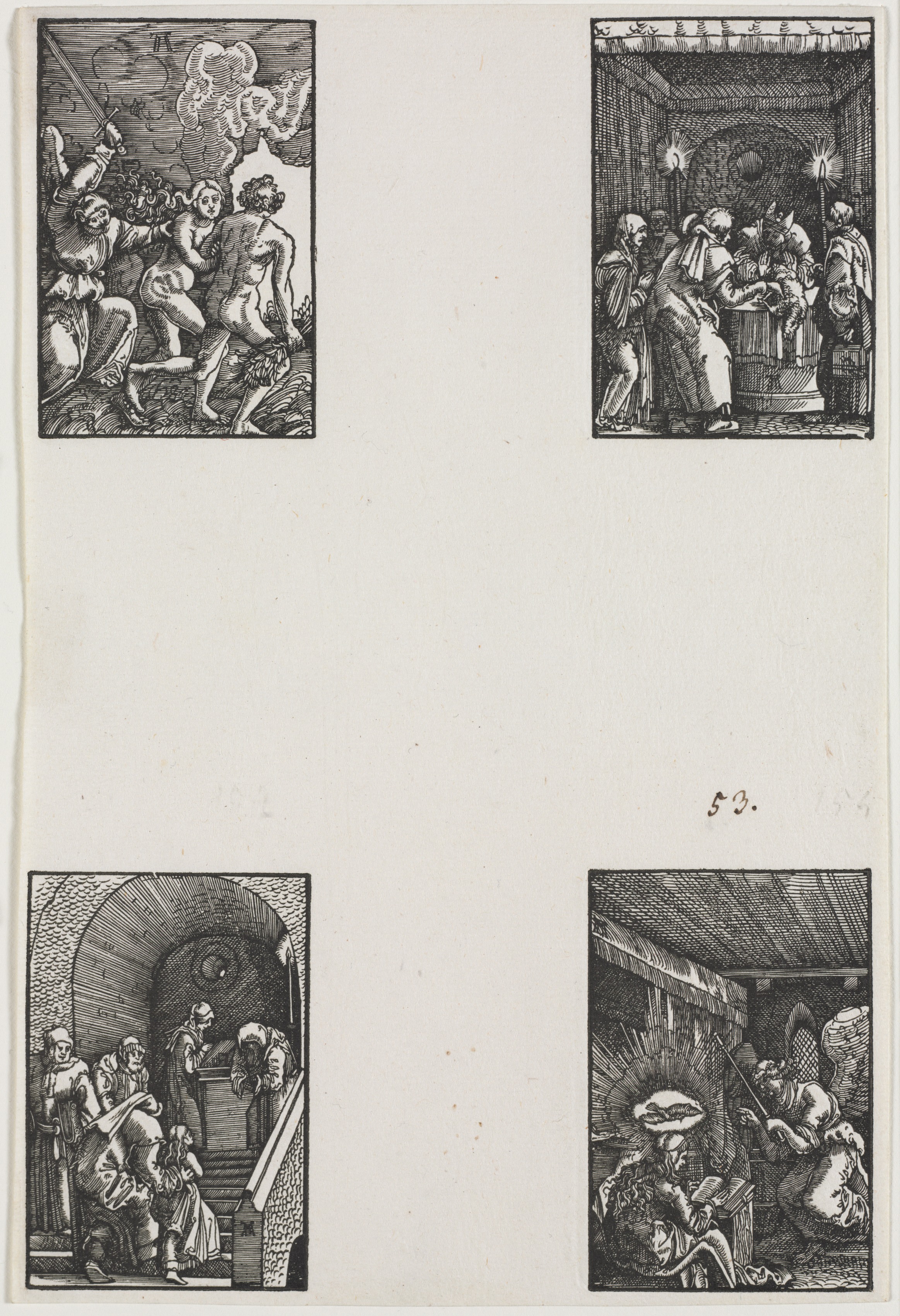 Albrecht Altdorfer, The Fall and Redemption of Man