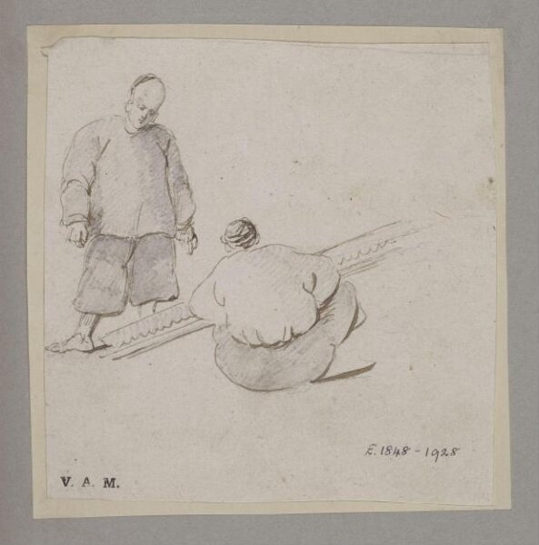 George Chinnery, Two Chinese men