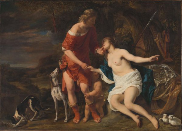 Ferdinand Bol, Venus and Adonis