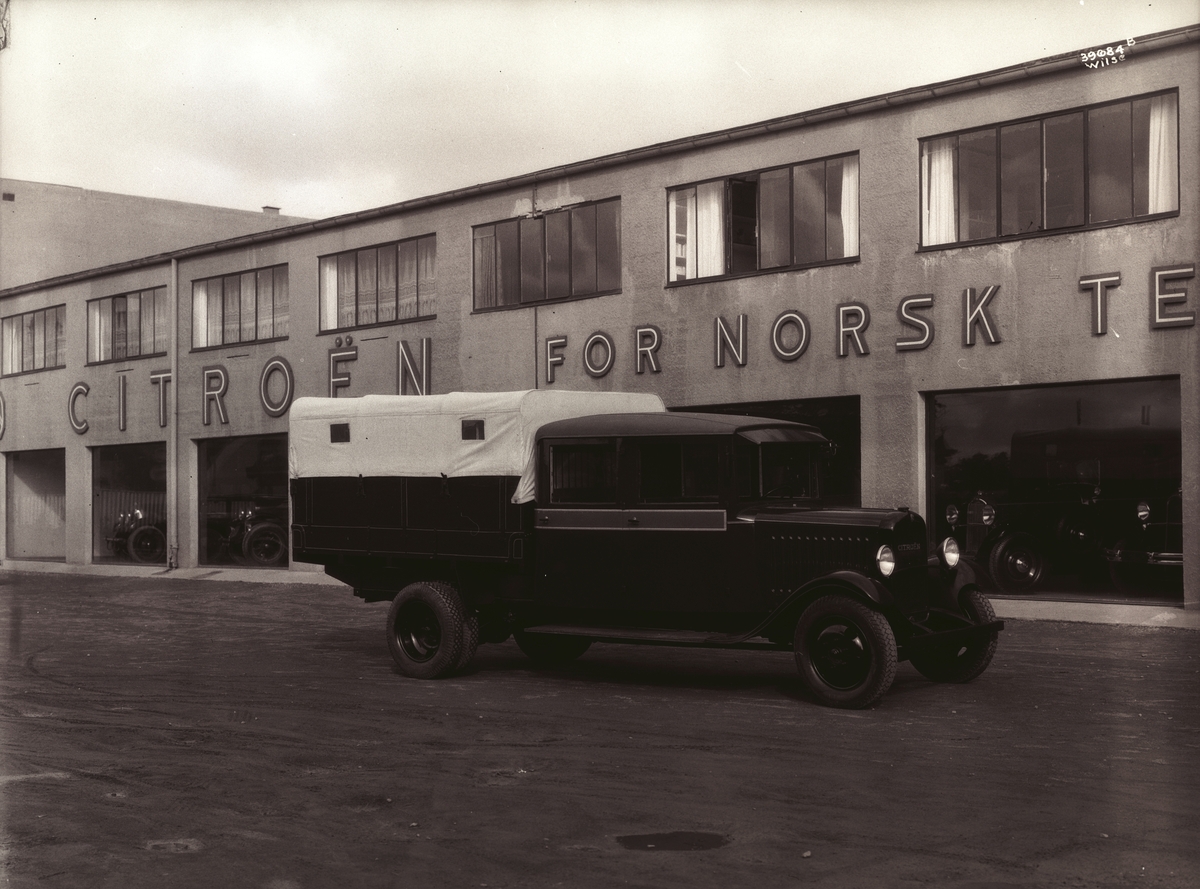 Anders Beer Wilse, Prot: Citroen lastebil