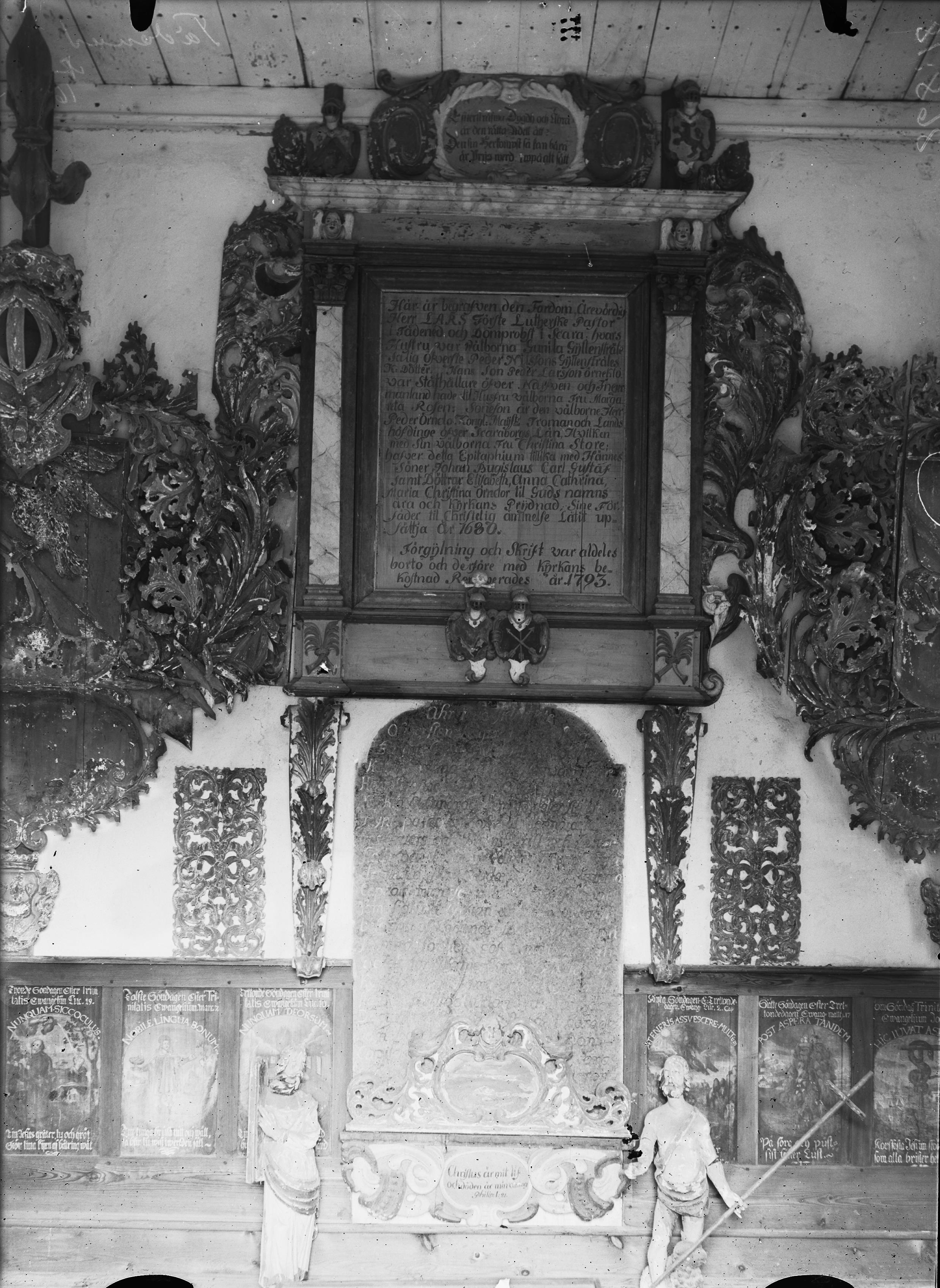 Anders Roland, Tådene kyrka
