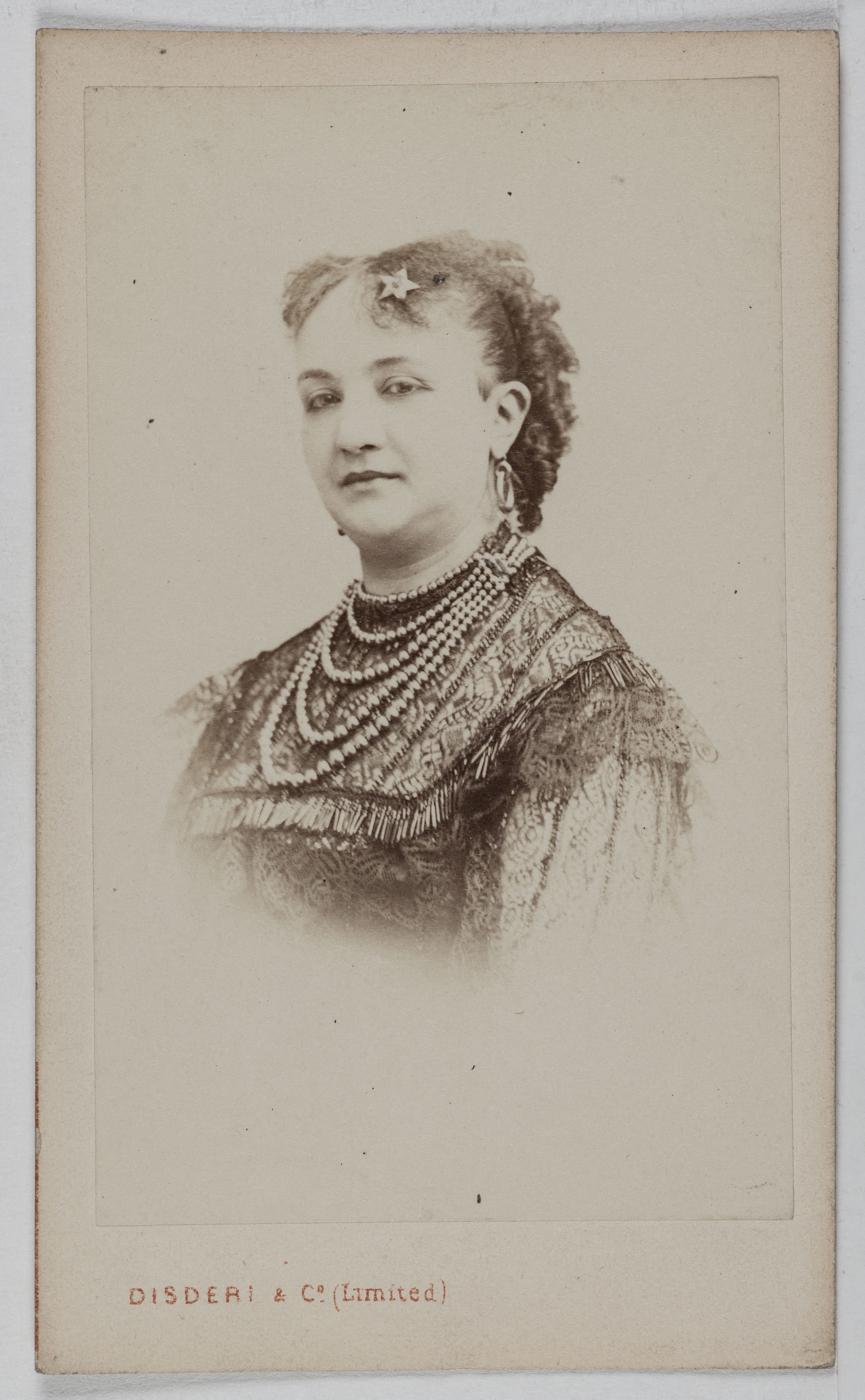 Disderi & Cie, Portrait de Lombardi, (actrice)