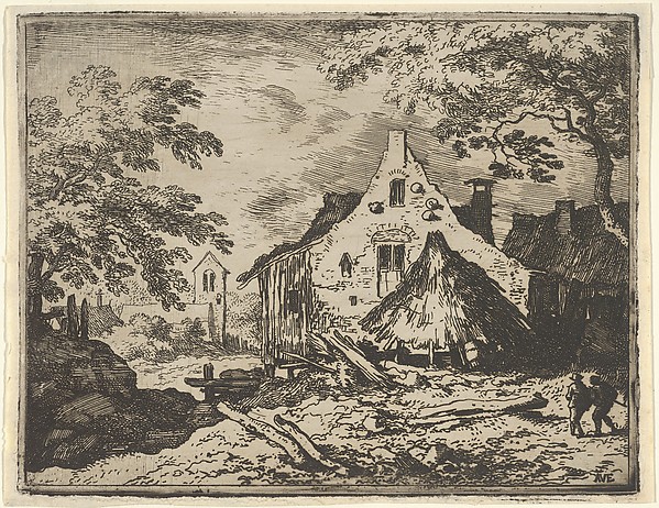 Allart van Everdingen, The Haybarn with Movable Roof