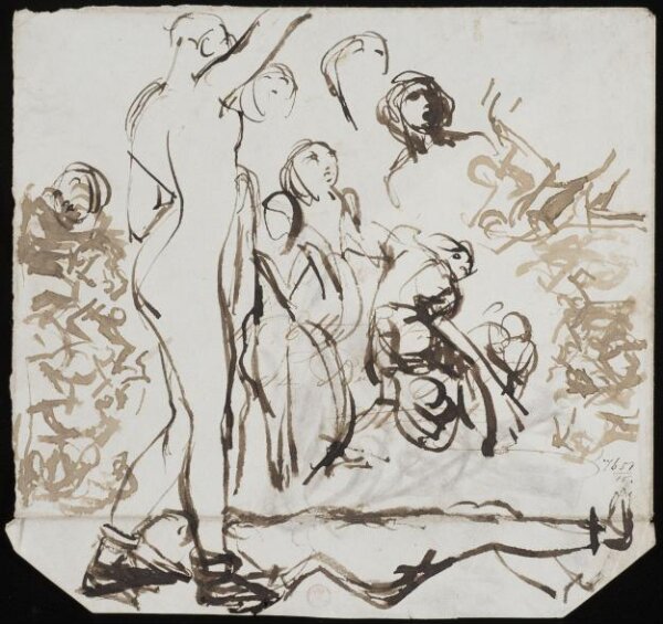 William Etty, Drawing