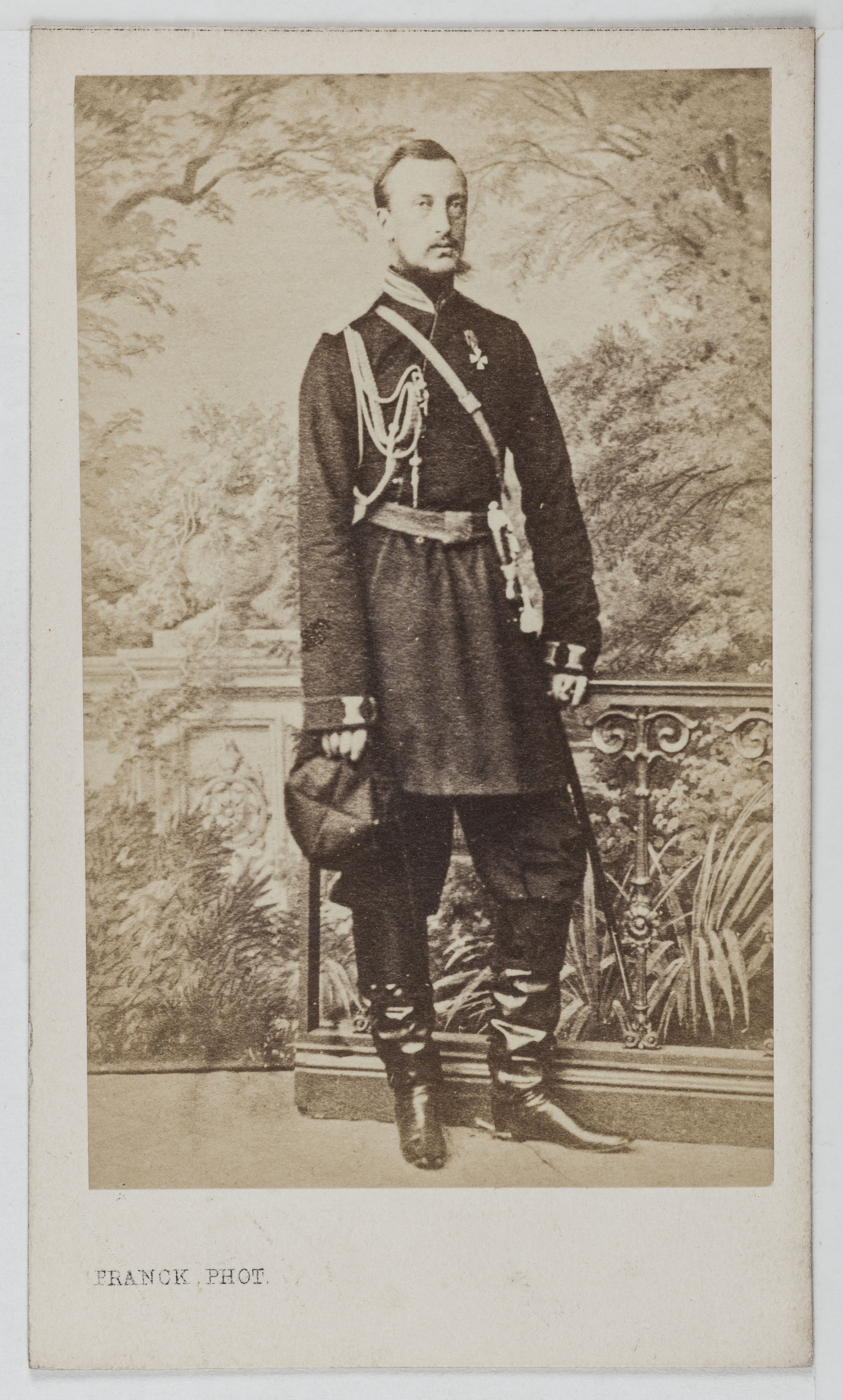 Franck, Portrait du Grand Duc Nicolas (1831-1891), troisième fils de Nicolas Ier, tsar de Russie.