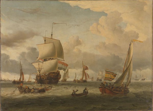 Abraham Storck, The Roads of Enkhuizen