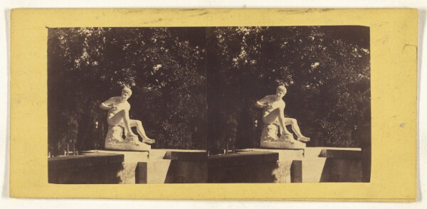 Unknown, [Unidentified sculpture of a Greek or Roman god]