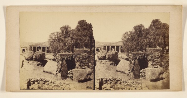 Francis Frith, [The Temple of Errebek. Thebes]