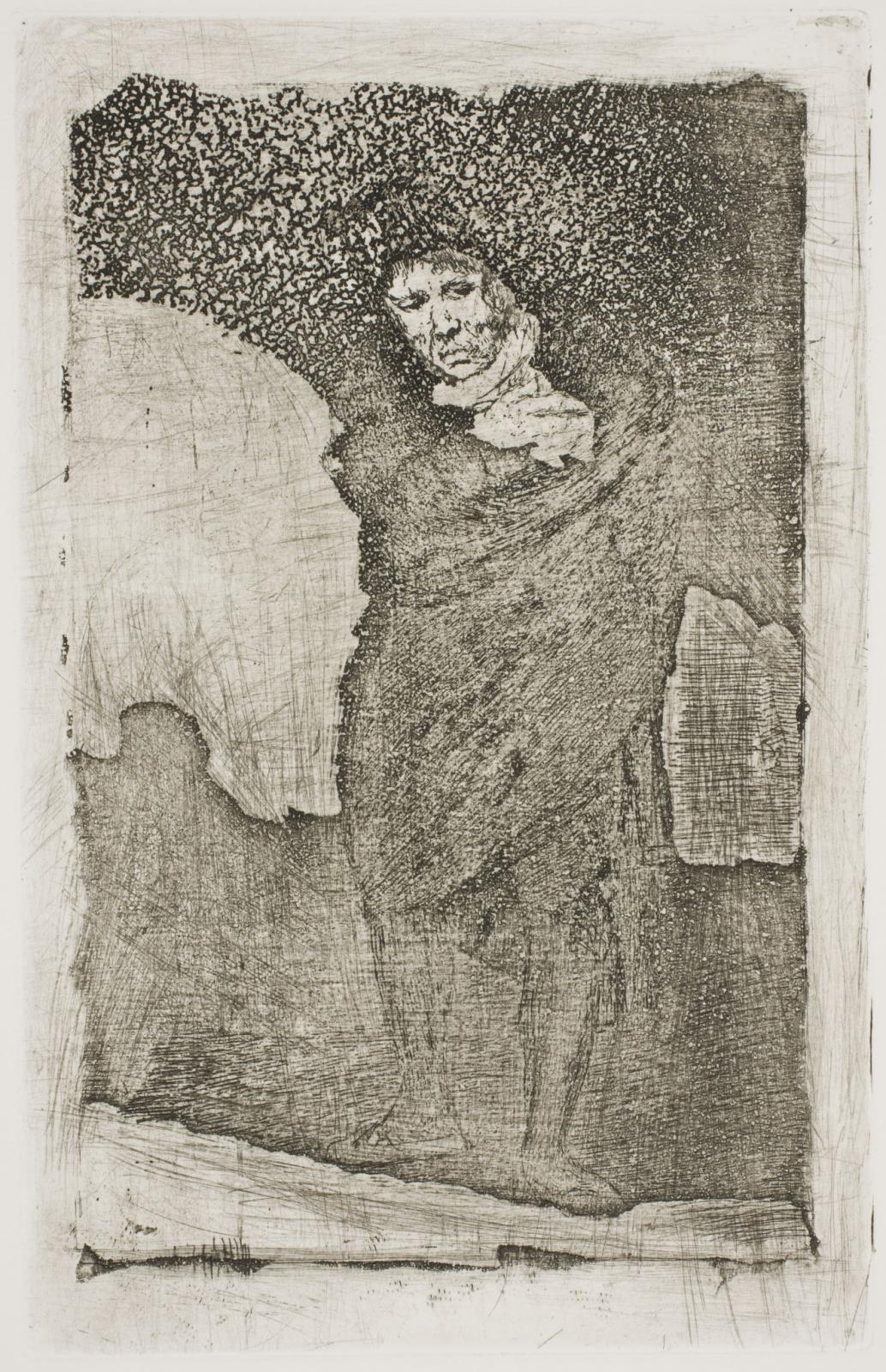 Francisco de Goya, Andalusisk smugler (El embozado / El torero anciano)
