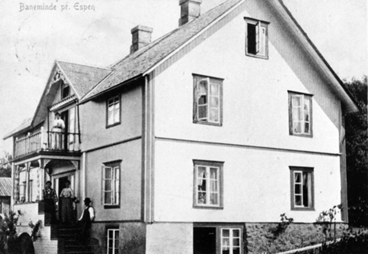 Anno Domkirkeodden, BANEMINDE PR. ESPEN. ESPA. POSTKORT.