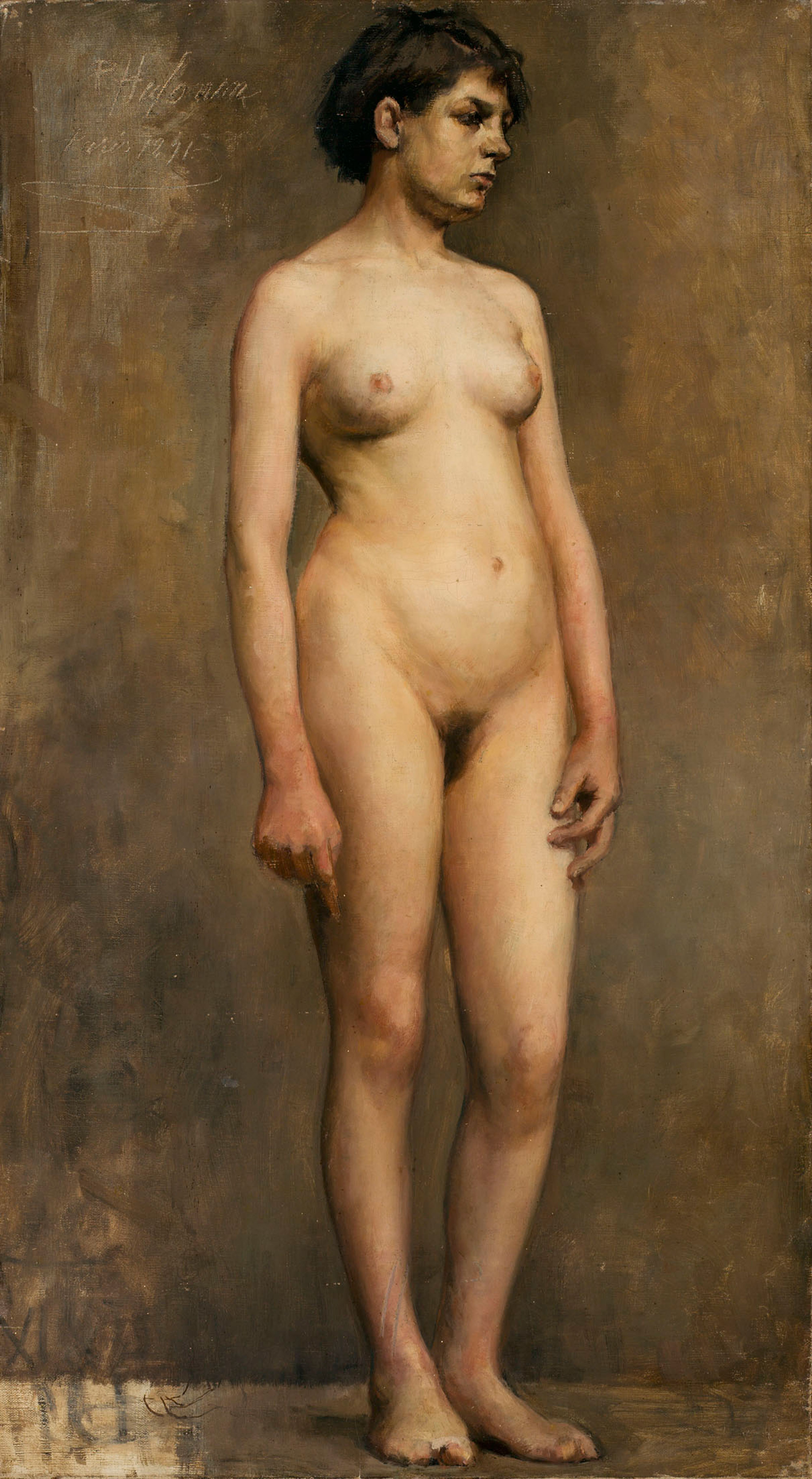 Pekka Halonen, Nude Female Model