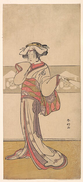 Katsukawa Shunkō, Segawa Kikunojō III in the Role of Ōiso no Tora