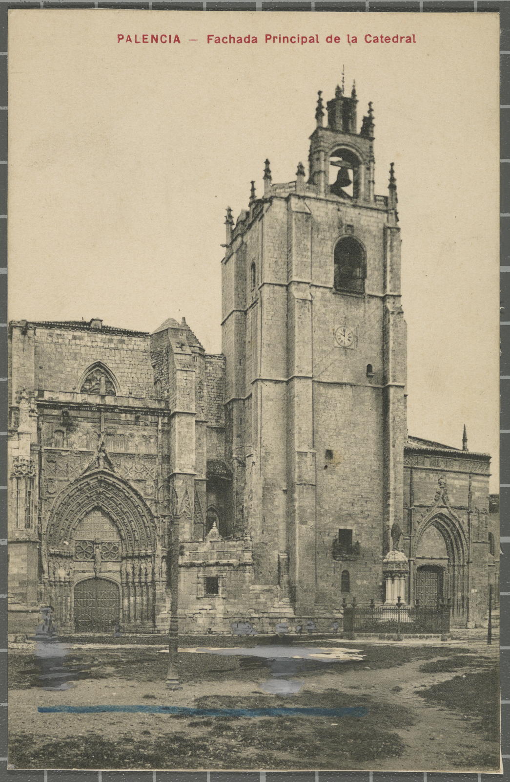 Desconegut, PALENCIA - Main Fachada of the Cathedral