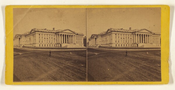 Edward and Henry T. Anthony & Co., The U.S. Treasury from the South West. [Washington, D.C.]
