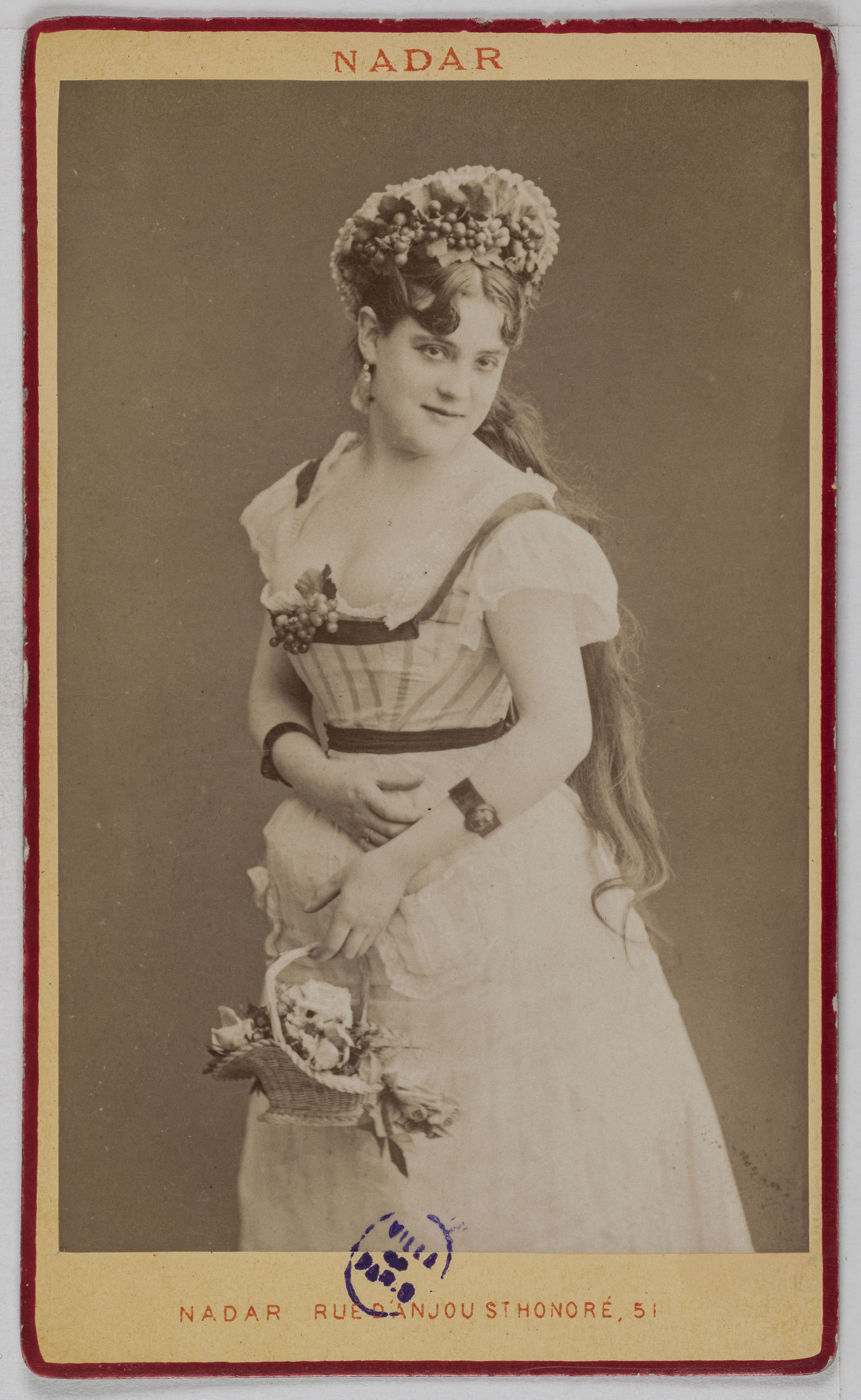 Atelier Nadar, Portrait de Margot, (actrice)
