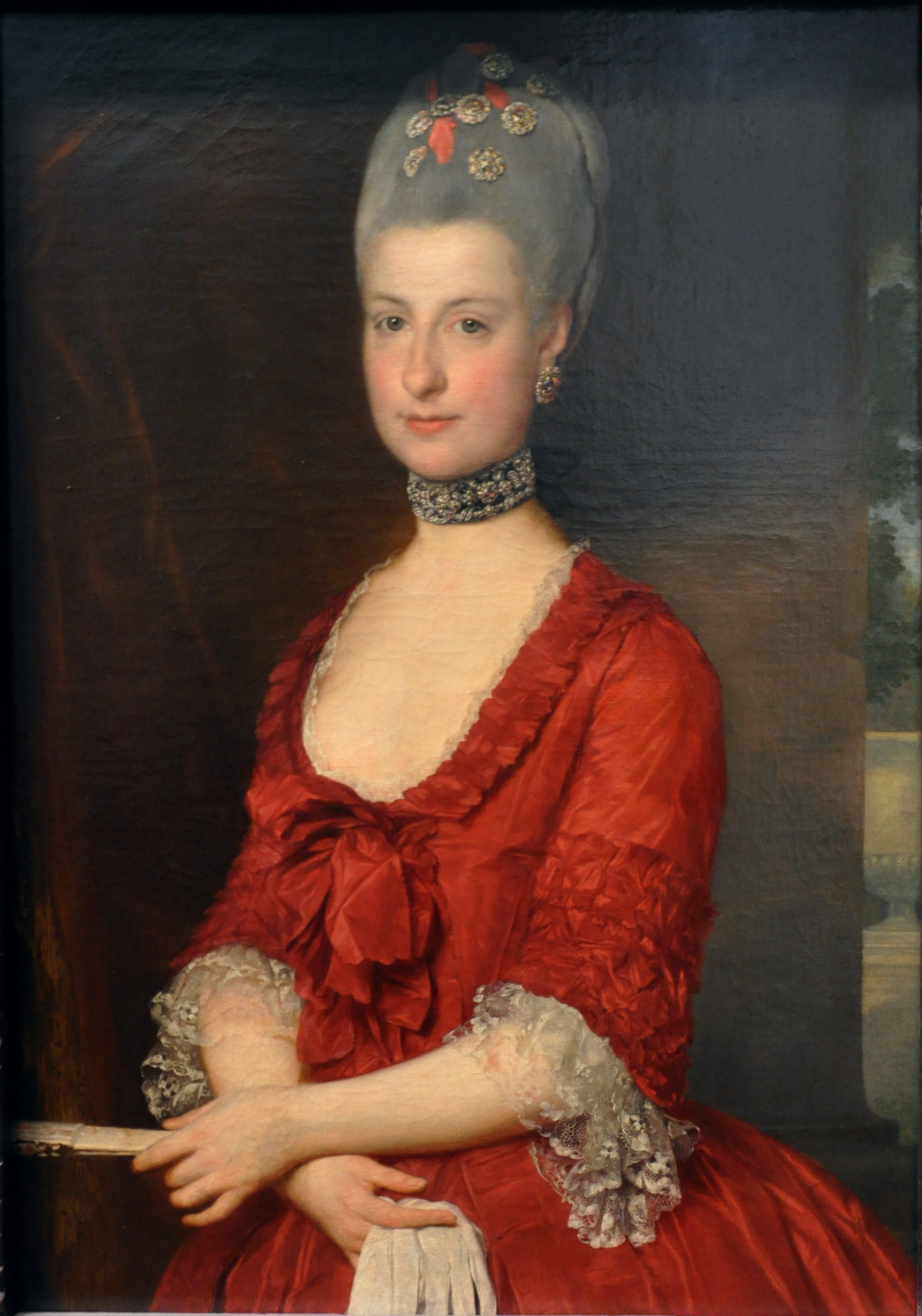 Marcello Bacciarelli, Portrait of Archduchess Maria Christina (1742-1798), Duchess of Teschen