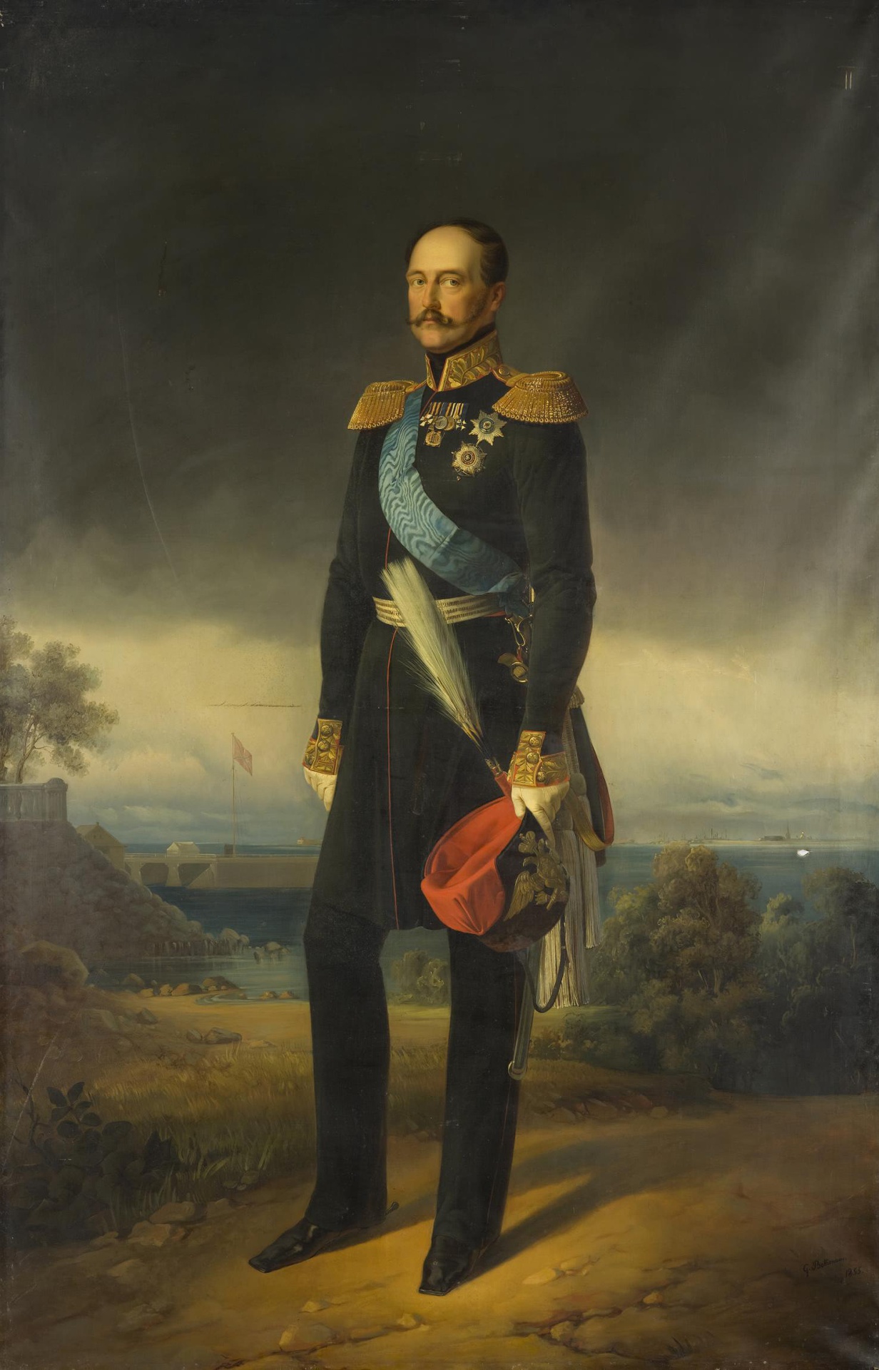 Georg von Bothmann, Portrait of Nicholas I