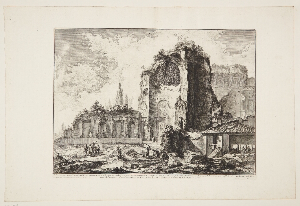 Giovanni Battista Piranesi, Venus' og Rom's tempel, fejlagtigt kaldet Sol's og Luna's tempel