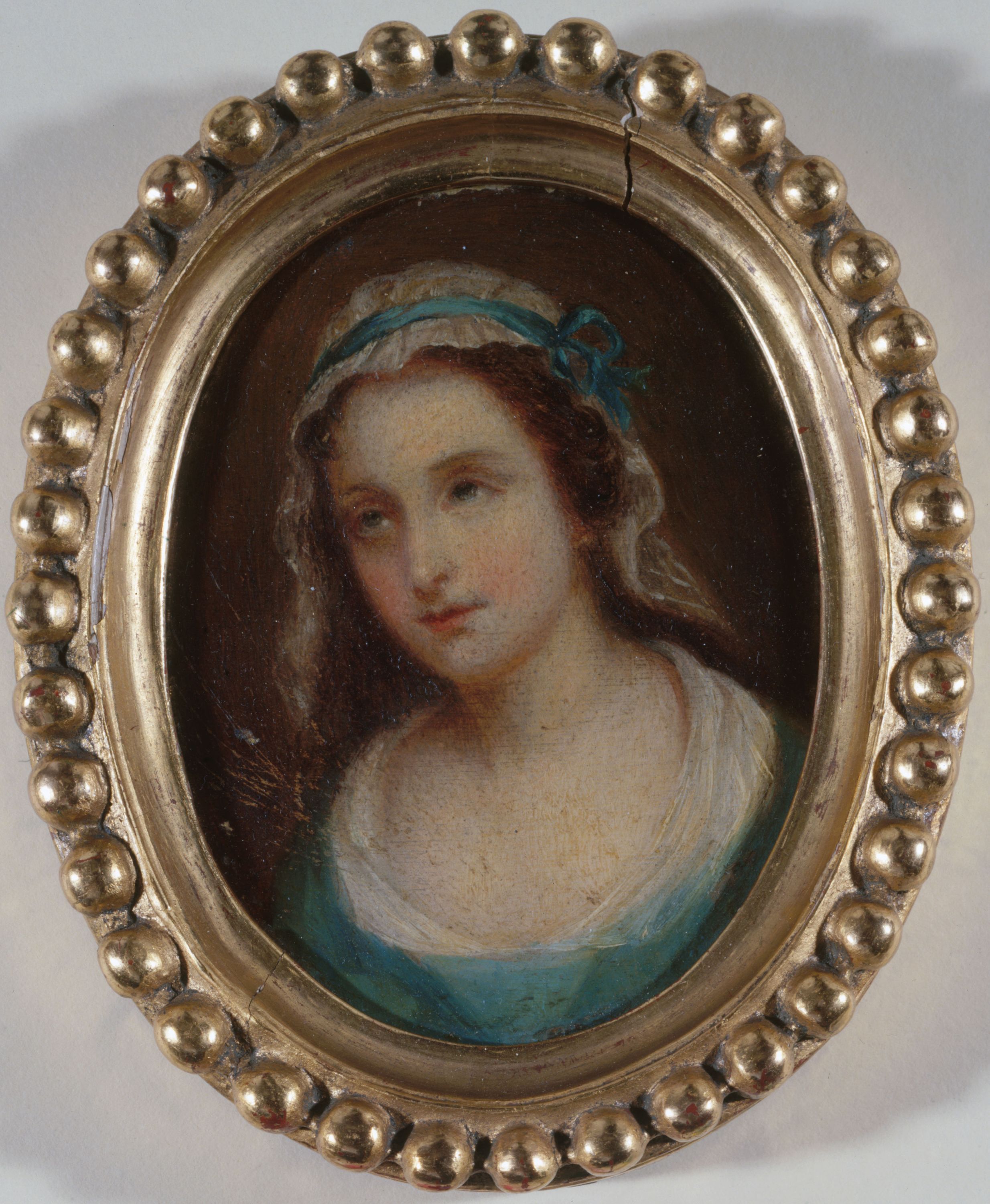 Anonyme, Portrait dit de Charlotte Corday (1768-1793).