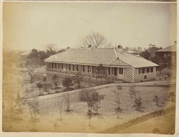 Unknown, [Street View, Royal Navy Sick Quarters, Yokohama, Japan]