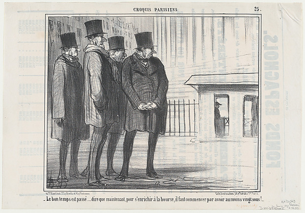 Honoré Daumier, De l'utilité d'une famille pour une cantatrice, from Croquis Dramatiques, published in Le Charivari, January 28, 1857