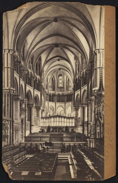 Francis Frith, Choir E.  Canterbury