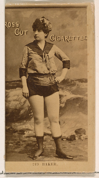 W. Duke, Sons & Co., Card Number 249, Baker, from the Actors and Actresses series (N145-2) issued by Duke Sons & Co. to promote Cross Cut Cigarettes