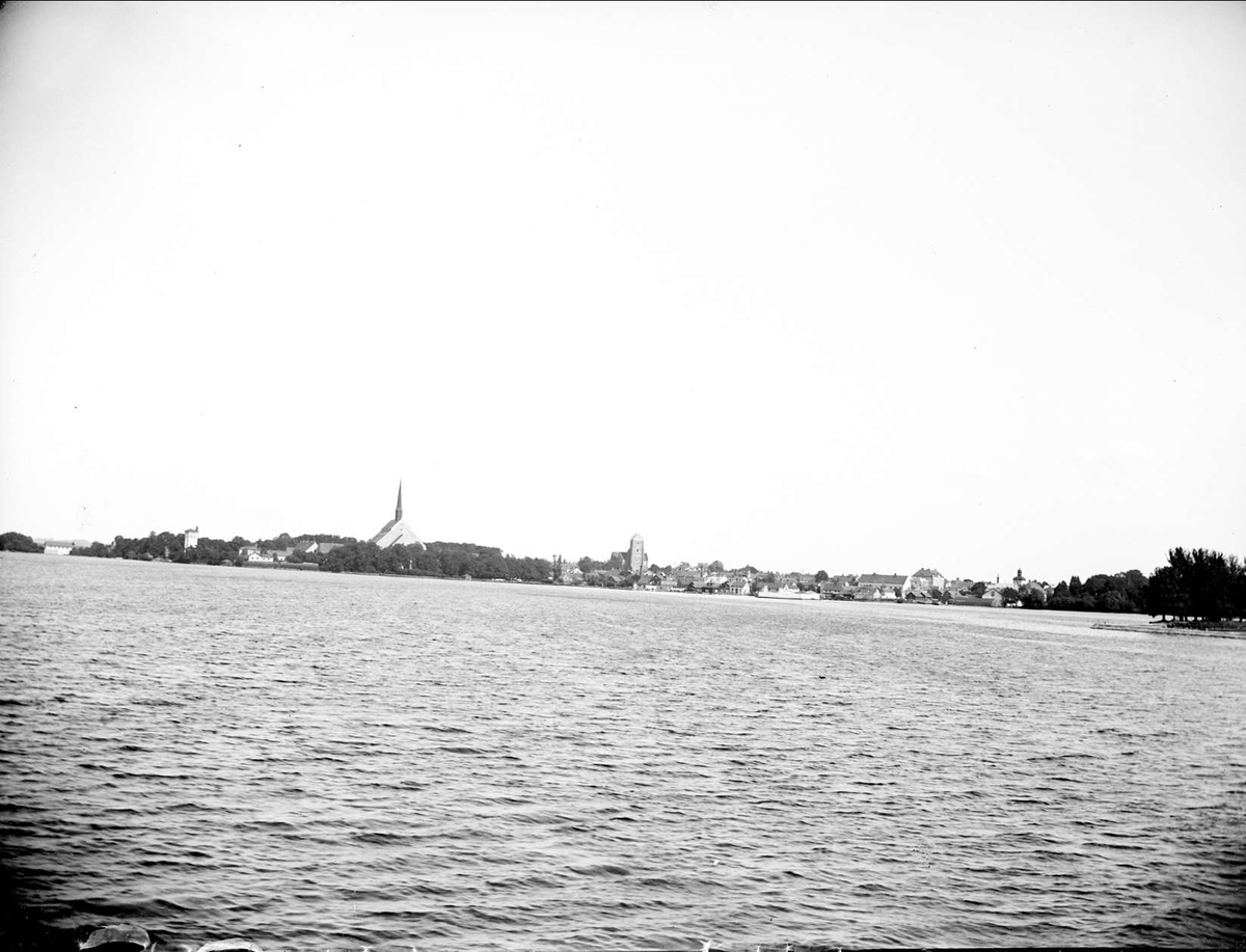 August Fredrik Schagerström, Vättern och inloppet till Vadstena, Östergötland 1938