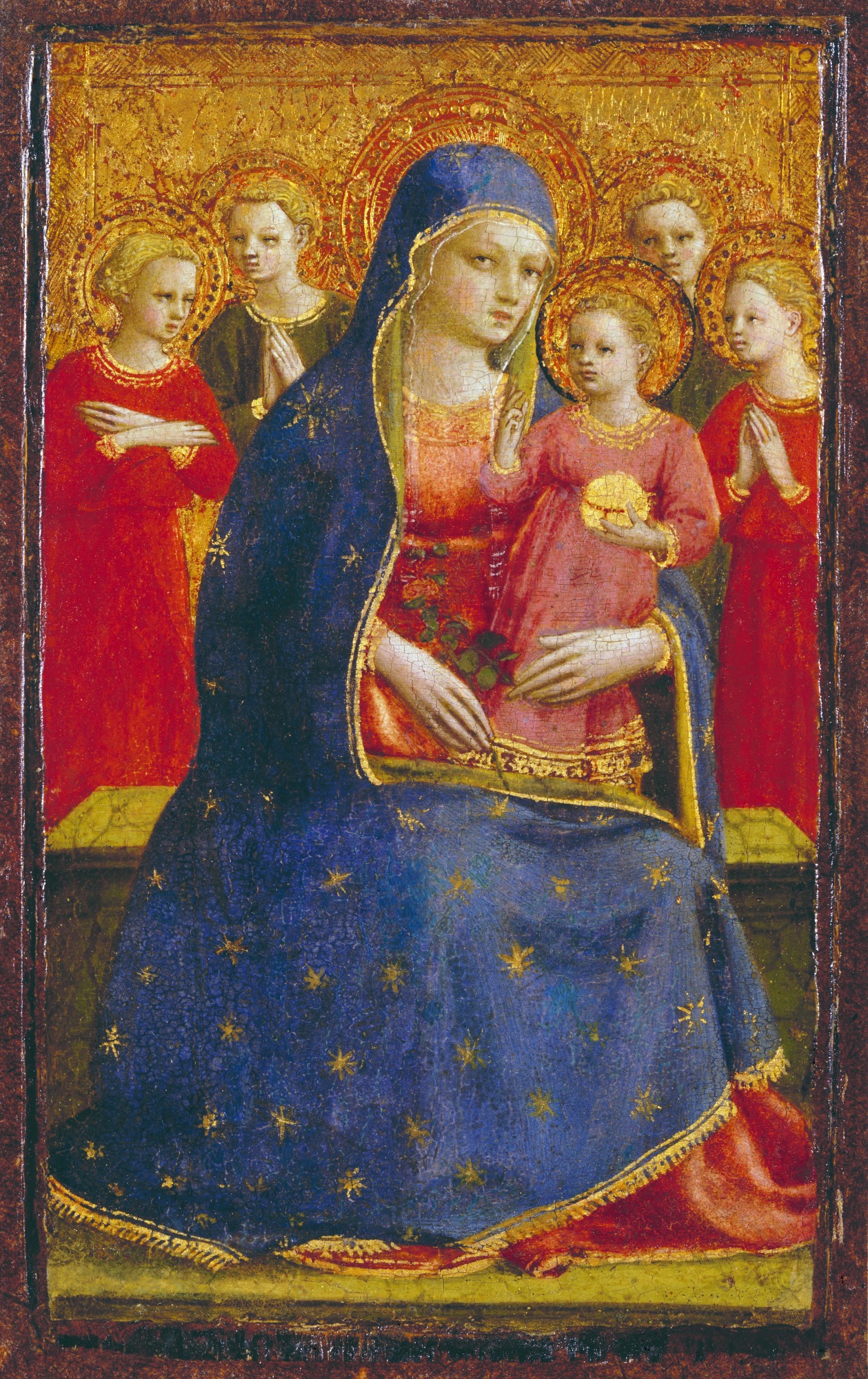 Fra Angelico, Madonna and Child with Angels