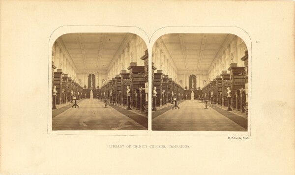 Ernest H. Edwards, Library of Trinity College, Cambridge