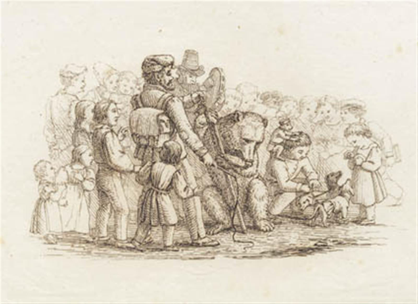 Martinus Rørbye, Illustration til "Halvhundrede Fabler for Børn" af Hey