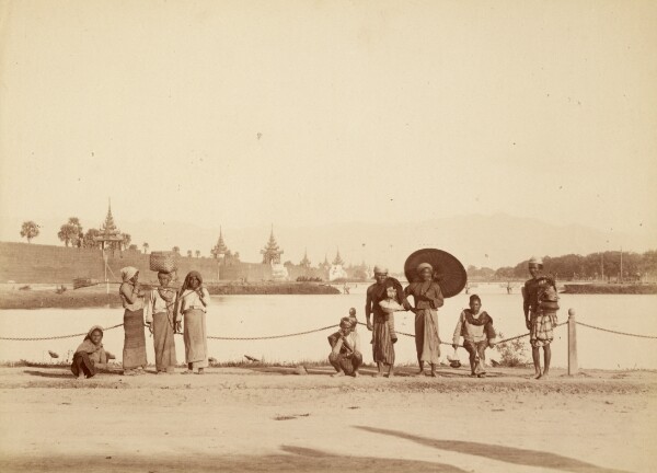 Felice Beato, View of the Moat South Side