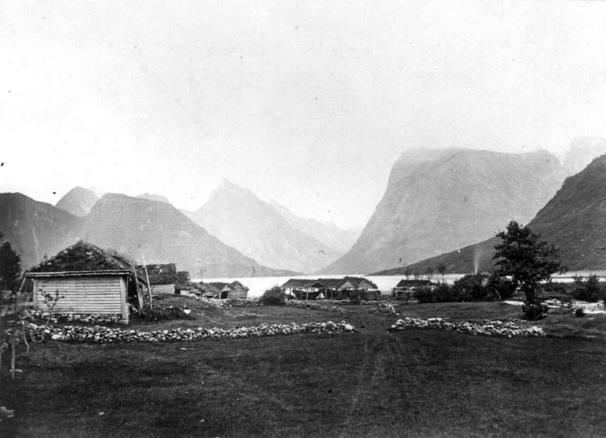 Knud Knudsen, Parti ved Hjørrendfjord. [Søndm...]