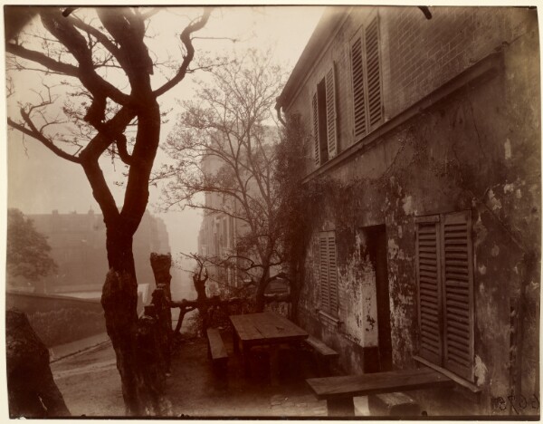 Eugène Atget, The Tavern the Lapin Agile, rue des Saules