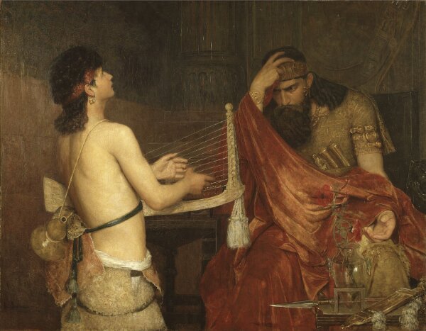 Ernst Josephson, David och Saul
