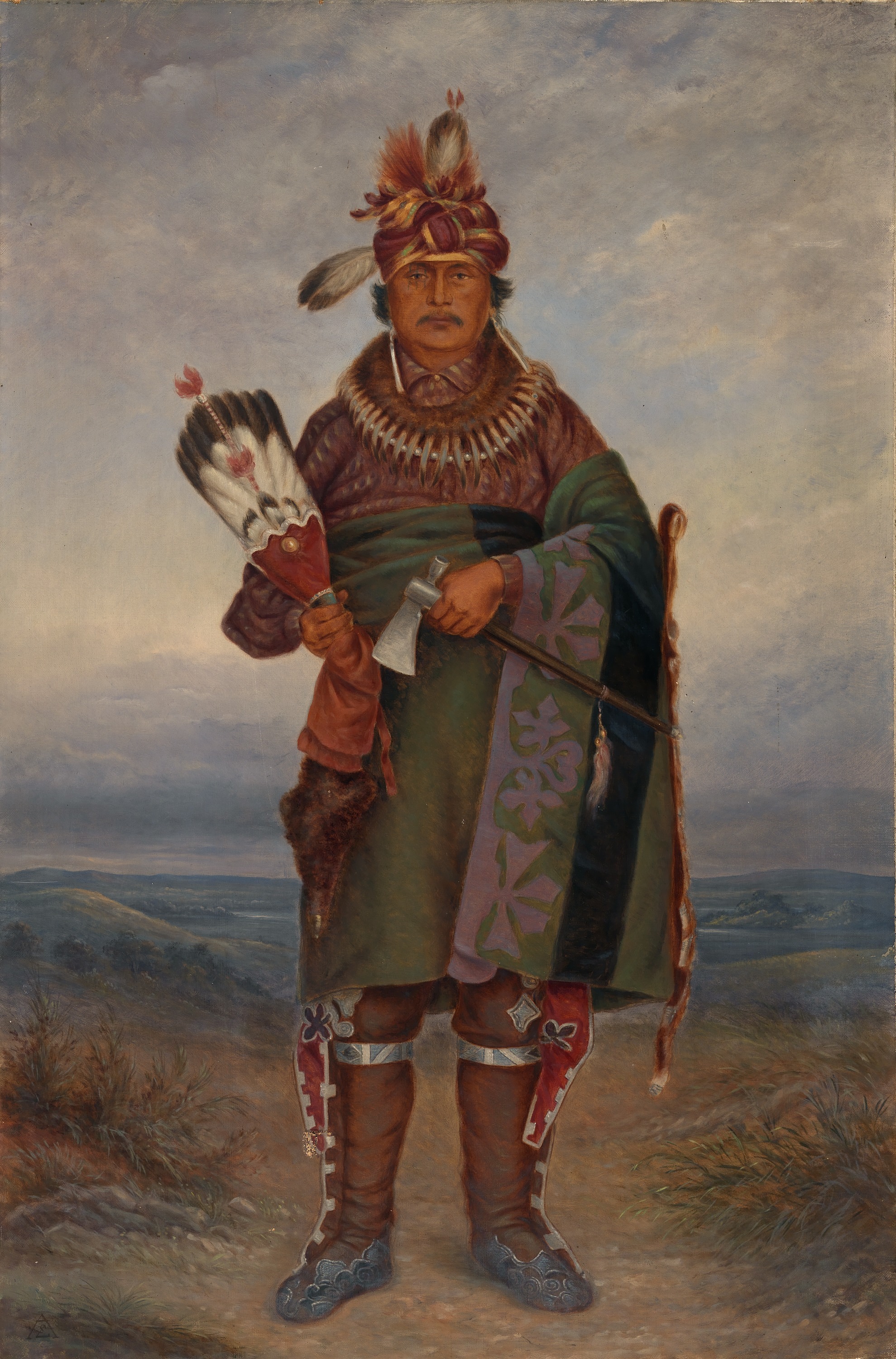 Antonion Zeno Shindler, Sac and Fox Indian